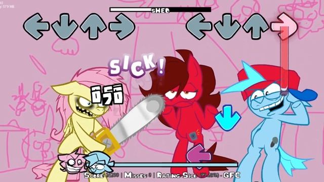 [FNF] sHed (EOI v2) смотреть онлайн