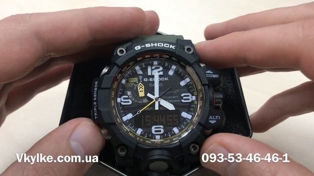 HIGH COPY CASIO G-SHOCK GWG-1000-1A3 MUDMASTER AAA смотреть онлайн