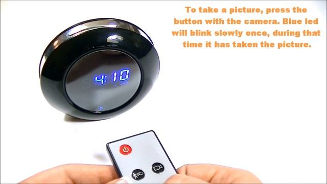120° Multi-Function Clock Camera смотреть онлайн