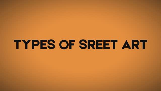 types of street art смотреть онлайн