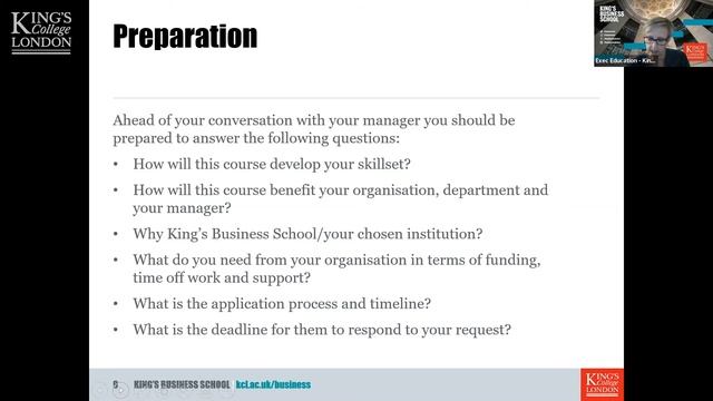 Funding your Executive Course: How to Build a Business Case for Employer Sponsorship смотреть онлайн