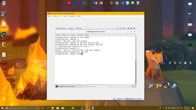 Como instalar Centos7 (Samba configuración) смотреть онлайн