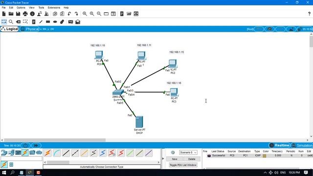 #01 - Communication And Network Lab - (Basics - DHCP - DNS) смотреть онлайн
