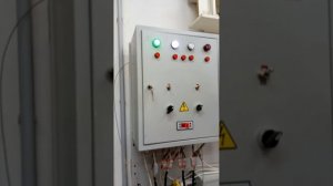 Работа автоматики щита управления печи полимеризации порошковой краски на газовом топливе. Часть 4.