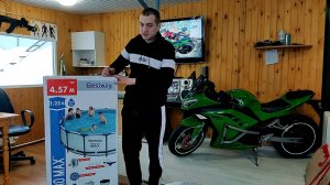 Бассейн Bestway Steel Pro Max 4.52м на 1.2м. Распаковка и комплектация. Цена качество!