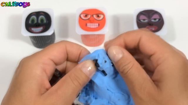 Learn Colors With Yogurt Pouncing Putty Surprise Toys Talking Animation Review смотреть онлайн