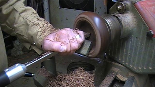 Woodturning Another black walnut ring box смотреть онлайн