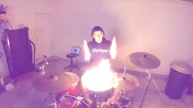 Burn Drum Cover with Fire Sticks смотреть онлайн