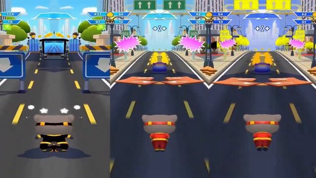 TALKING TOM HERO DASH -- PINK GREEN & YELLOW HERO TOM CLASSIC RUN MIRROR MODE FUNNY FAIL смотреть онлайн