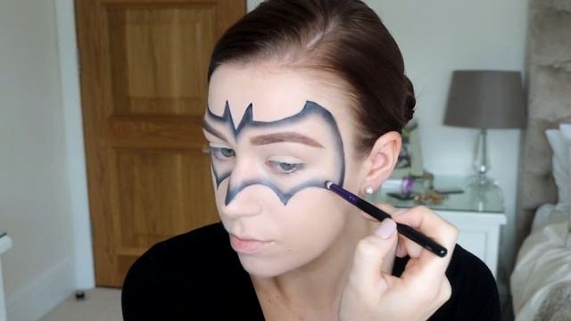 ClipArt Bat Mask I Halloween Makeup Tutorial смотреть онлайн