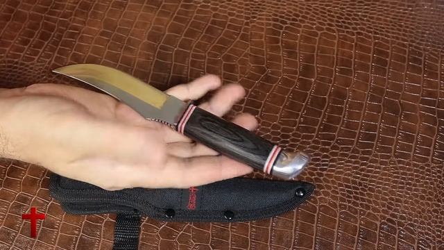 UNBOXING: Classic Hunting Knife with Wood Handle Grand Way FB 604 смотреть онлайн