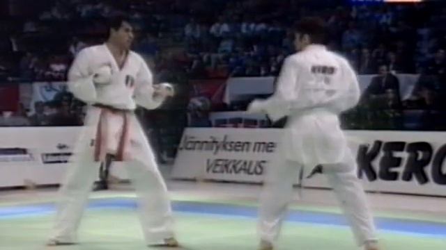 Christophe Pinna vs David Lanna _ European Karate Championships 1995 смотреть онлайн