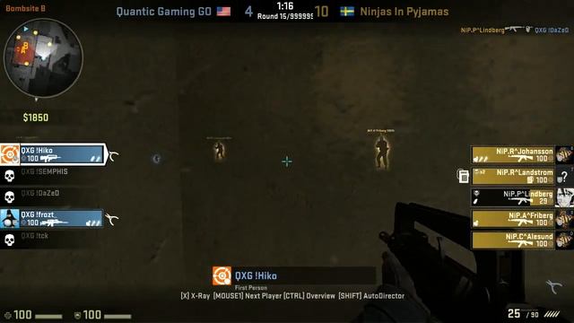CSGO ESEA 13 LAN FINALS - NiP vs. Quantic @ nuke смотреть онлайн