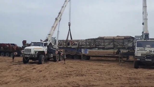 35 тонн Мачта и 65 тонн МБУ 😳 смотреть онлайн