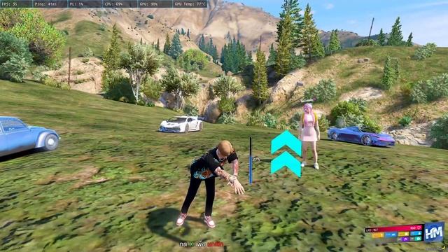 GTA V FiveM ฟาร์มสร้างตัว #Hermes Town#1 смотреть онлайн