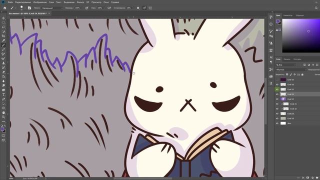 Спидпеинт истории кроликов | Speedpaint rabbit stories смотреть онлайн