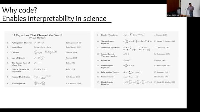 AI for code and science - Omar Costilla-Reyes, PhD смотреть онлайн