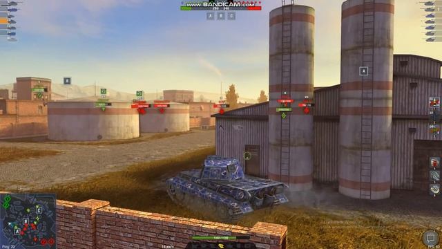 WoT Blitz на компе Тигр II смотреть онлайн