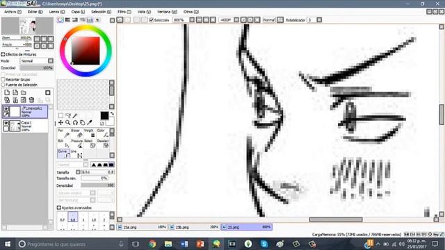 SVP & Paint tool sai tutorial || MAKE BLINK A MANGA PICTURE смотреть онлайн
