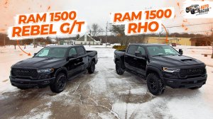 Выбираем ЛУЧШИЙ off-road пикап: сравнение 2025 Ram 1500 RHO vs 2025 Ram 1500 Rebel G/T