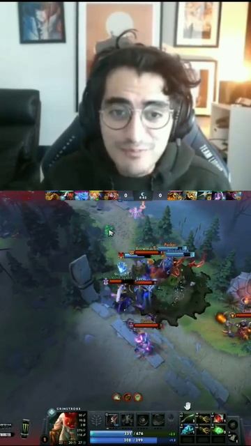 genial bait #dota2 #dota смотреть онлайн