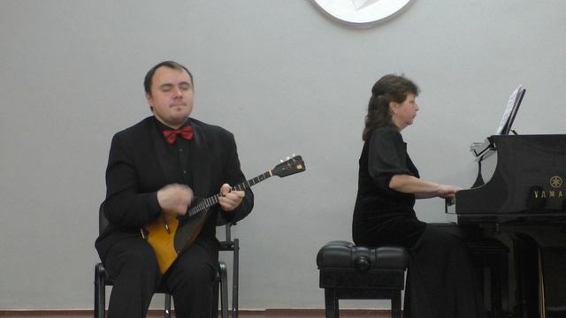 А. Репников "Каприччио" Исполняет Дмитрий Жердев (балалайка), Елена Шмырёва (ф-но) Новосибирск смотреть онлайн