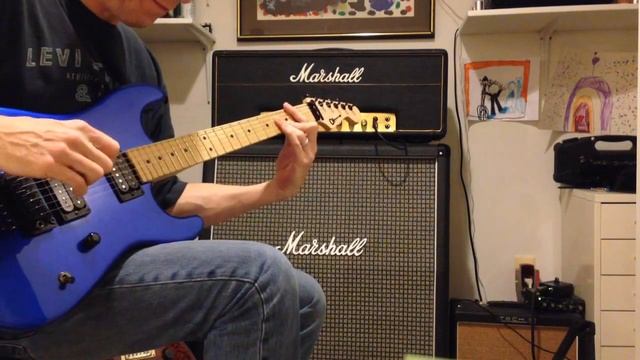 76 Marshall JMP 50 1987 with USA Charvel San Dimas смотреть онлайн