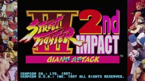 Street Fighter III 2nd Impact Оригинальный аркадный саундтрек