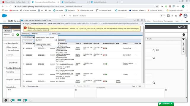 How to Configure and Use Incident Matching in BMC Helix Remedyforce смотреть онлайн
