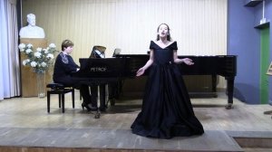 И.С. Бах, русский текст Д. Тонского "За рекою старый дом"