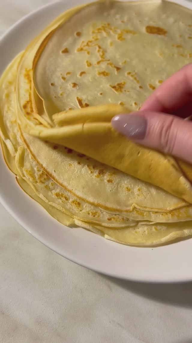 Рецепт блинов на КЕФИРЕ!