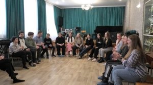 Тренинг для раскрепощения на сцене  (Жуйков Евгений, студент актерского факультета МГИК)