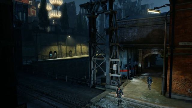 Dishonored ambient - Street outside Boyle Mansion (with guards) смотреть онлайн