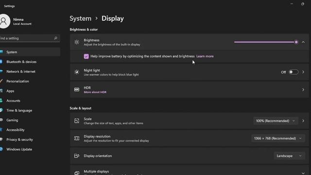 How to fix Windows 11 auto dimming 100% working. смотреть онлайн