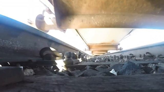 Train Runs Over Camera AT SPEED! смотреть онлайн
