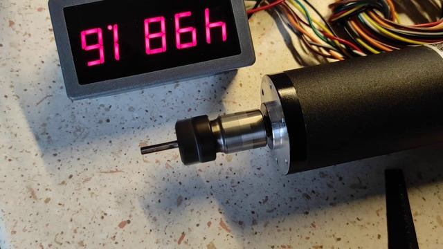250w ER11 Brushless DC spindle motor LD42WS-250W смотреть онлайн