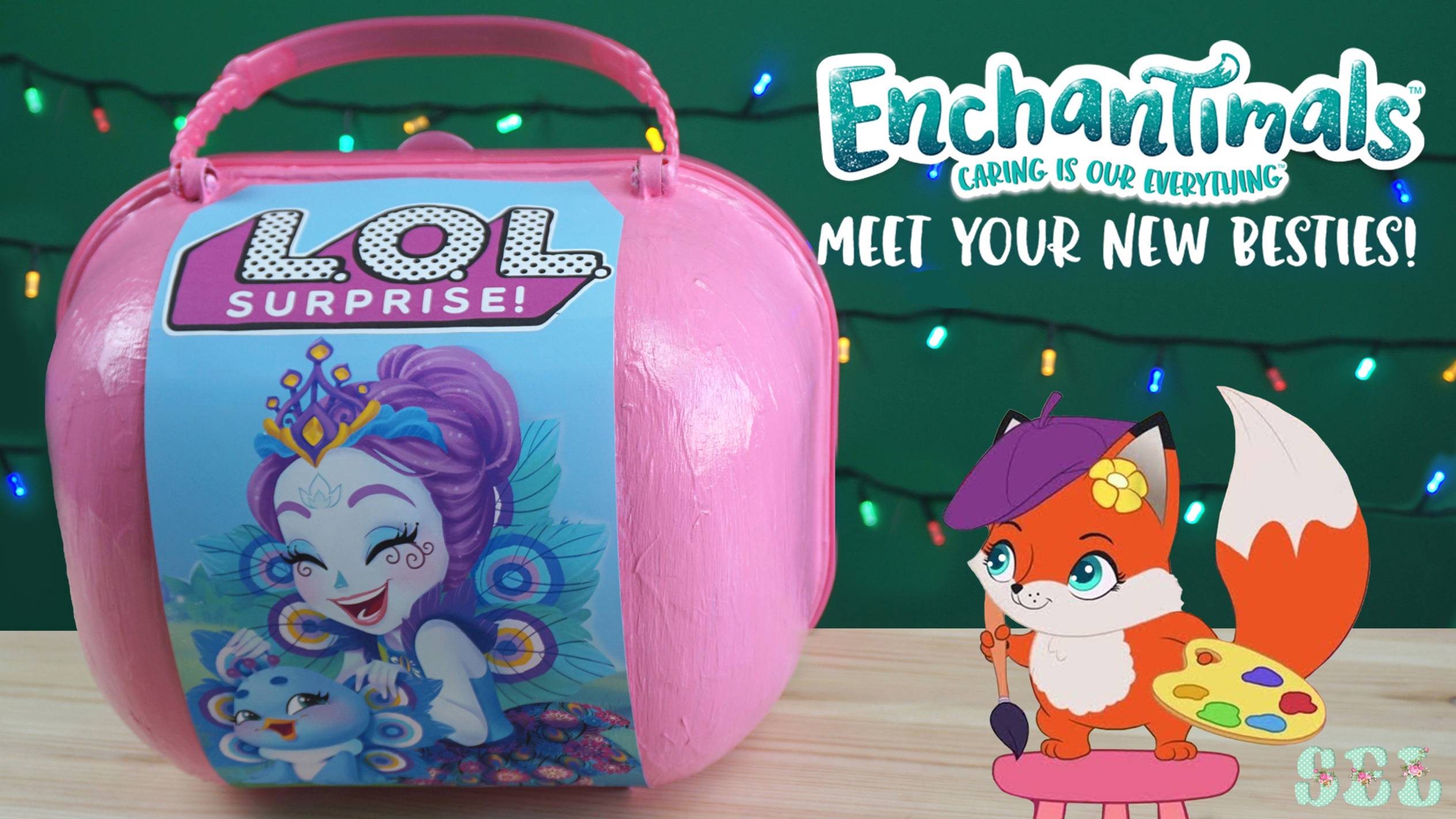 Энчантималс Большой Чемодан Сюрприз и волшебный единорог Жора смотреть онлайн