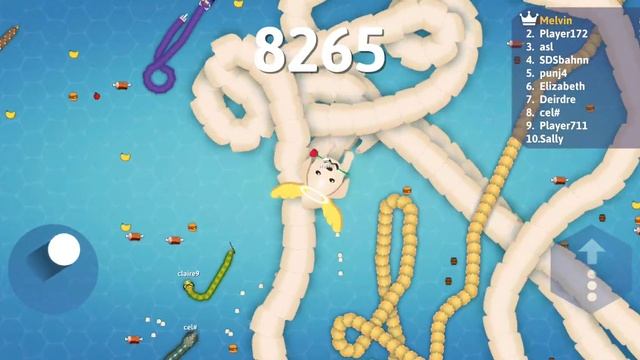 Snake.io-(Gameplay 407)-MARIONETA DIVINA En Piratas De La Fruta Del Tesoro смотреть онлайн