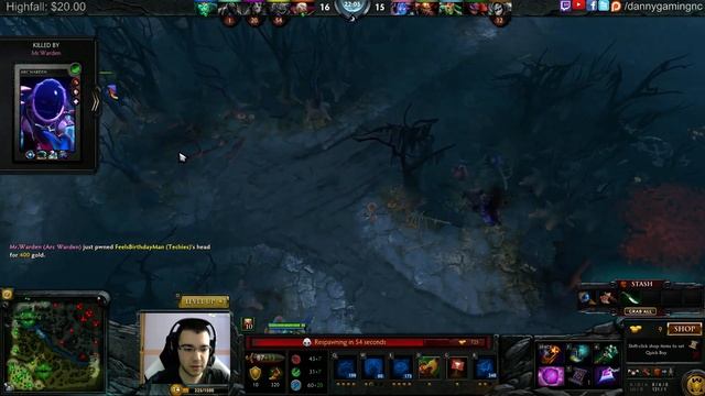 Dota 2 Birthday Explosions !!! Techies Live Gameplay Commentary смотреть онлайн