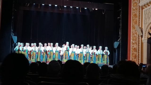 Выступление хора имени Пятницкого, часть 1. Абхазия, Сухум смотреть онлайн