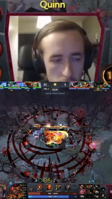 QUINN VS ATF DOTA 2 #dota2 #дота2 #shorts смотреть онлайн