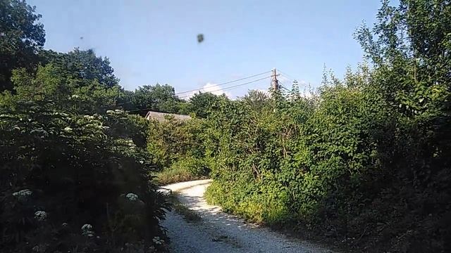 Дорога к участку и вид с горы Нексис смотреть онлайн