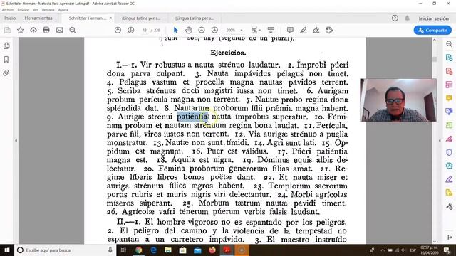 Curso de latín: adjetivos de las declinaciones primera y segunda, con lectura y ejercicios. смотреть онлайн