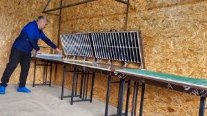 Производство гибкого кирпича, на два штампа