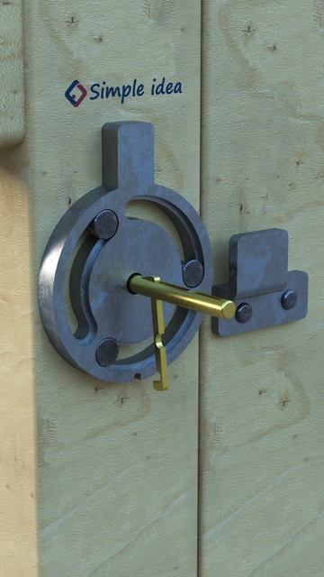 Простой гаражный замок #Simple #garage #lock смотреть онлайн