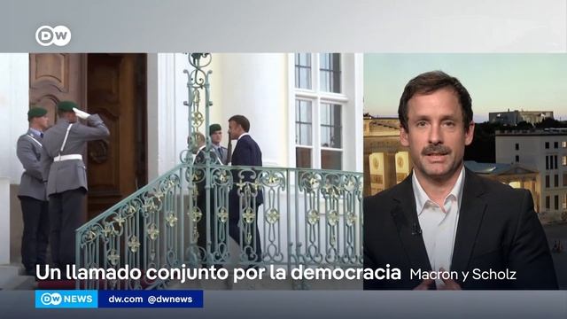 Alemania y Francia quieren defender la seguridad y la democracia en Europa смотреть онлайн