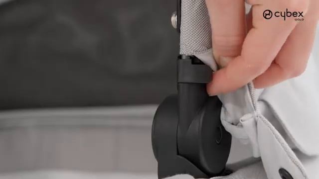 Как снять ткань с люльки (спального блока) BALIOS S LUX/Talos S LUX CYBEX