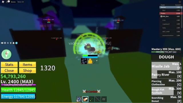 Awakened Dough + Godhuman | Bounty Hunting - Blox Fruits смотреть онлайн