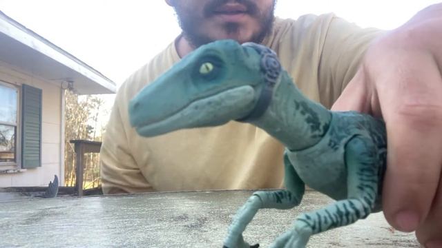 Jurassic World Amber Collection Velociraptor Delta review смотреть онлайн
