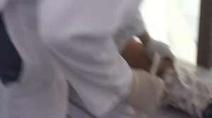 Enema in children.  Carrying out a cleansing enema